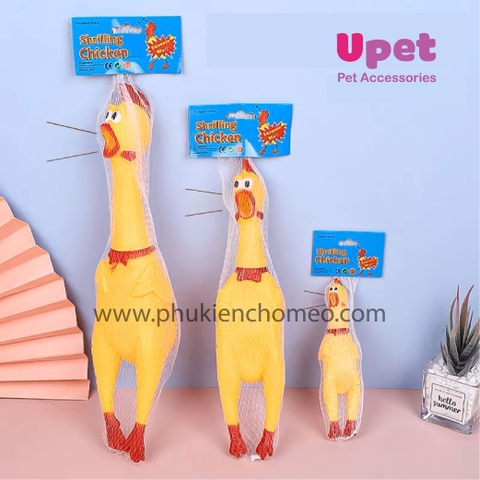 Chipchip Gà Nhỏ 17cm – Đồ Chơi Kêu Rên Thảm Thiết Cho Chó Mèo