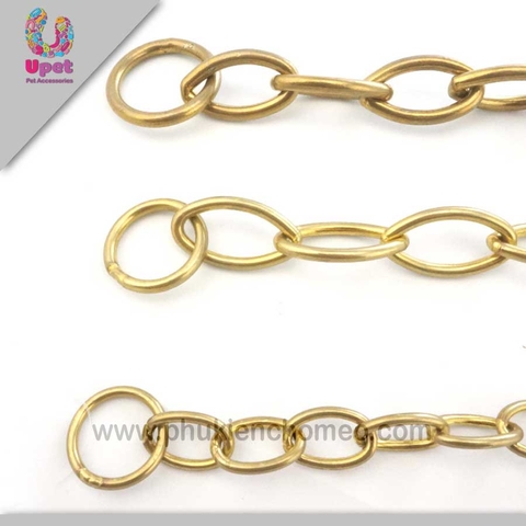 Vòng cổ đồng móc tròn