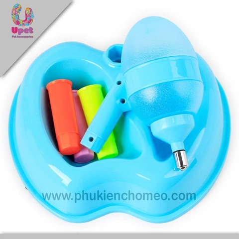 Bát uống nước tự động 7 sắc apple