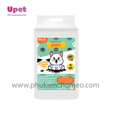 Bỉm miếng, tã lót miếng có than hoạt tính tăng khả năng khử mùi cho chó mèo thương hiệu KAMT