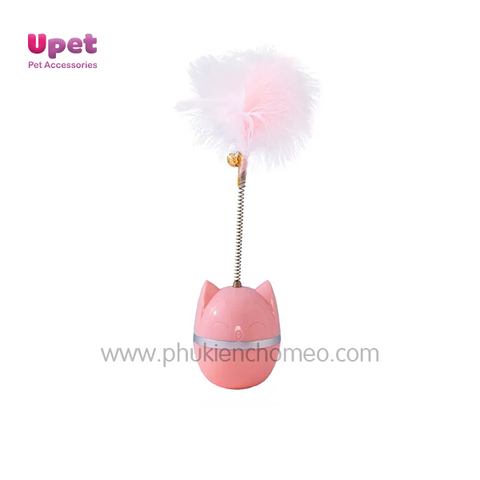 Đồ Chơi Lật Đật Hình Mèo CC Giải Trí Giúp Mèo Thông Minh