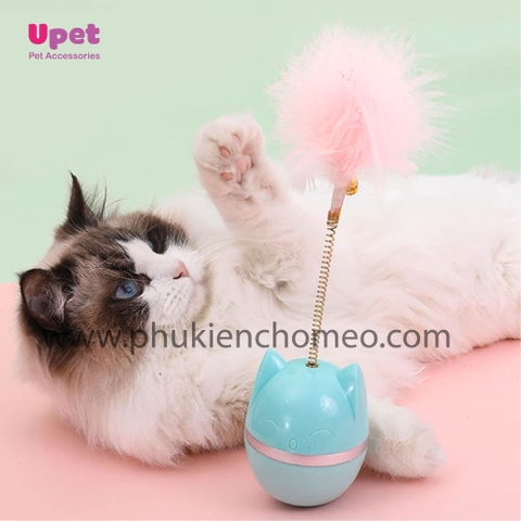 Đồ Chơi Lật Đật Hình Mèo CC Giải Trí Giúp Mèo Thông Minh