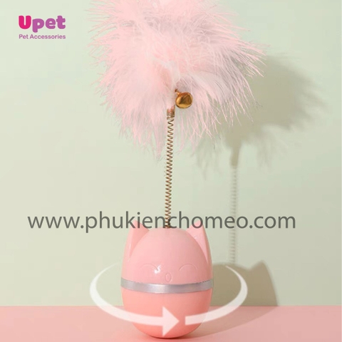 Đồ Chơi Lật Đật Hình Mèo CC Giải Trí Giúp Mèo Thông Minh