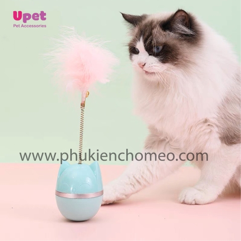 Đồ Chơi Lật Đật Hình Mèo CC Giải Trí Giúp Mèo Thông Minh