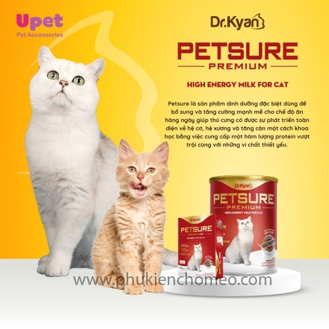 Sữa bột PETSURE cho mèo 400g