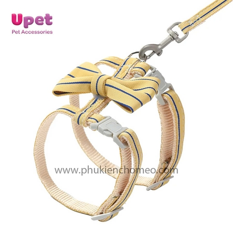 Dây Đai Ngực Kẻ Sọc Thắt Nơ 1.5cm – Yếm Dắt Thời Trang Cho Boss Cá Tính!