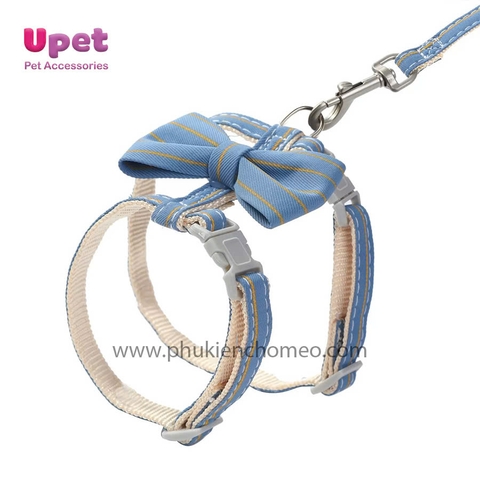 Dây Đai Ngực Kẻ Sọc Thắt Nơ 1.5cm – Yếm Dắt Thời Trang Cho Boss Cá Tính!