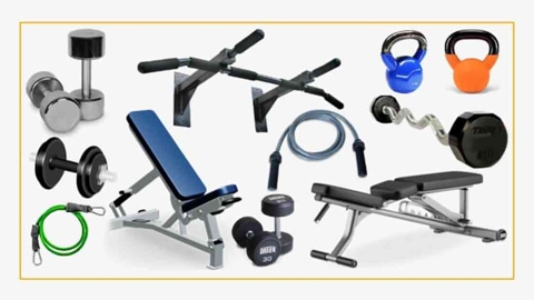 Giới thiệu các loại dụng cụ tập gym cho nam tại nhà