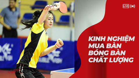 Thể thao Minh Toàn đưa ra cho bạn kinh nghiệm mua bàn bóng bàn chất lượng nhất