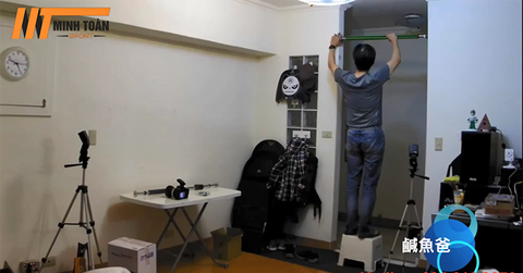 Video hướng dẫn lắp Xà Đơn Gắn Cửa