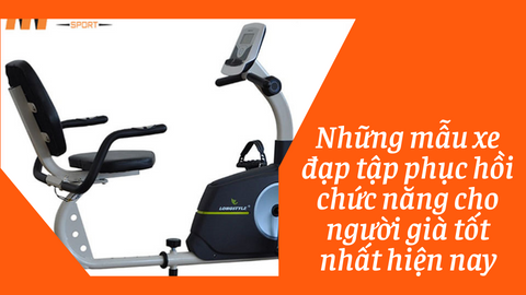 Những mẫu xe đạp tập phục hồi chức năng cho người già tốt nhất hiện nay