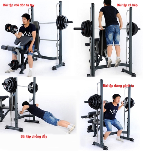 bài-tập-với-Ghế-Tập-Tạ-Power-Rack-FX32