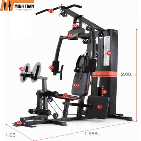 Giàn Tạ Đa Năng HQ - 708A