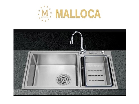 Malloca trình làng chậu rửa bát Malloca MS 8801 với thiết kế sang trọng