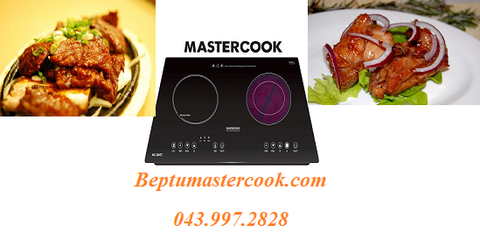 Cơm tấm bì sườn chả thơm cùng bếp điện từ Mastercook