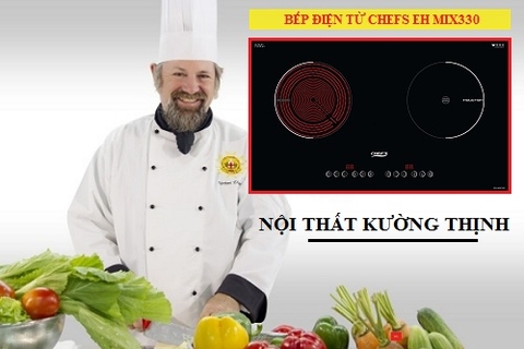 Ưu điểm vượt trội của bếp điện từ Chefs EH MIX330