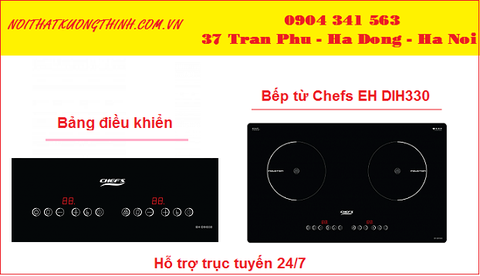 Hướng dẫn sử dụng bếp từ Chefs EH DIH330