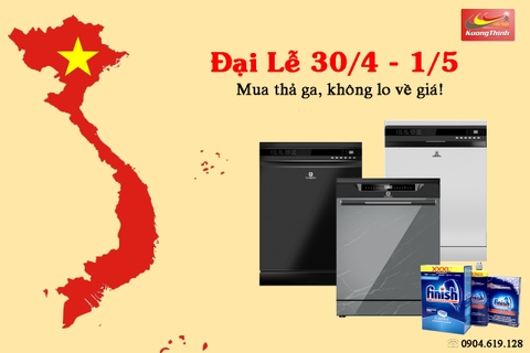 Đại Lễ 30/4 - 1/5, mua thả ga không lo về giá