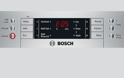 Cách khắc phục một số lỗi thường gặp trên máy rửa bát Bosch