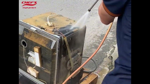 Máy rửa bát bị ngập nước mùa mưa bão – Đừng chủ quan, hãy xử lý kịp thời!