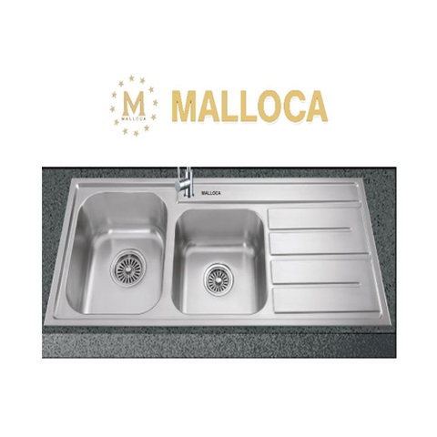 Chậu rửa bát Malloca MS 1027R New bàn phải