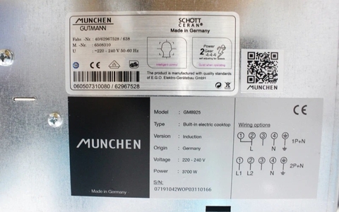 bếp từ Munchen GM 8925