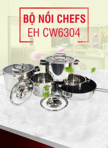 Bộ nồi Chefs EH CW6304