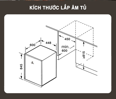 Máy Rửa Bát RICHBORN RDS4585EMS