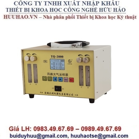 BƠM HÚT LẤY MẪU KHÍ 4 KÊNH TQ-2000
