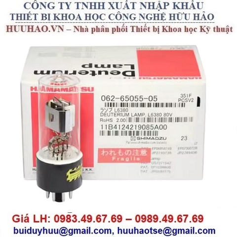 BÓNG ĐÈN D2 HAMAMATSU L6380 SHIMADZU