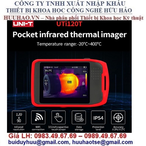 CAMERA NHIỆT HỒNG NGOẠI UNI-T UTI120T