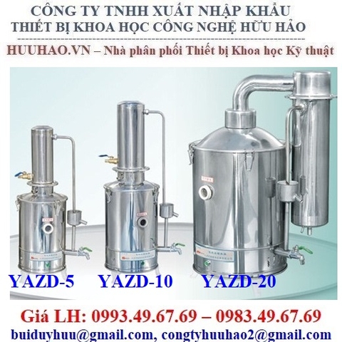 BẢNG GIÁ MÁY CẤT NƯỚC 1 LẦN, 2 LẦN TRUNG QUỐC