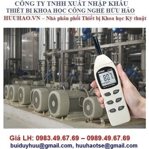 MÁY ĐO CƯỜNG ĐỘ ÂM THANH EXTECH 407730