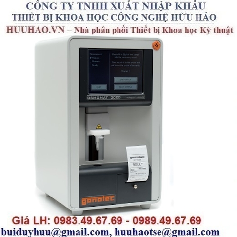 MÁY ĐO ÁP SUẤT THẨM THẤU OSMOMAT 3000D