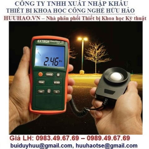 MÁY ĐO CƯỜNG ĐỘ ÁNH SÁNG EXTECH EA30 (400.000 Lux)