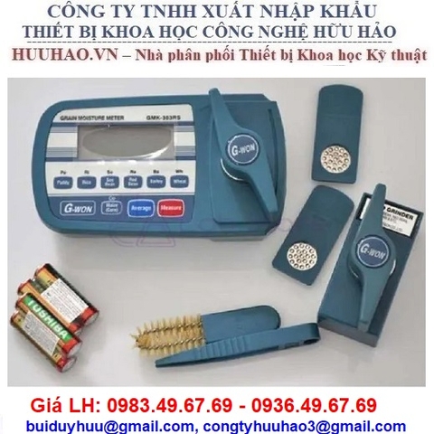 MÁY ĐO ĐỘ ẨM HẠT GIỐNG GMK-503S G-WON