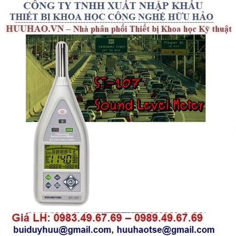 MÁY ĐO ĐỘ ỒN PHÂN TÍCH DẢI TẦN ST-107 TENMARS