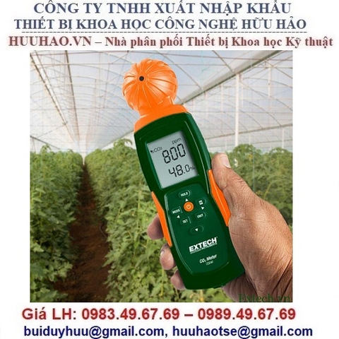 MÁY ĐO KHÍ CO2, NHIỆT ĐỘ, ĐỘ ẨM, ĐIỂM SƯƠNG EXTECH CO240
