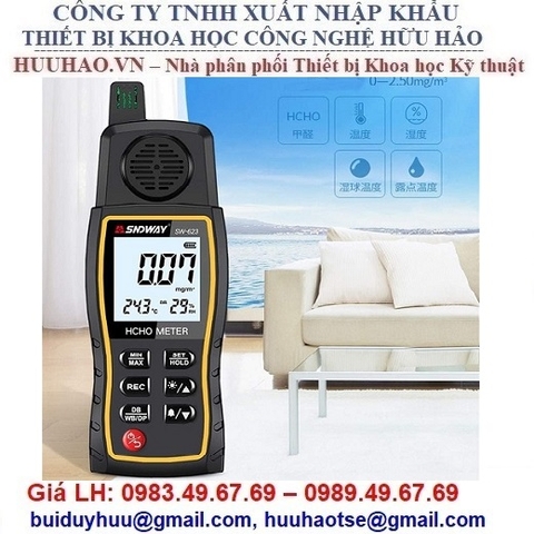 MÁY ĐO NỒNG ĐỘ KHÍ FORMALDEHYDE SW-623