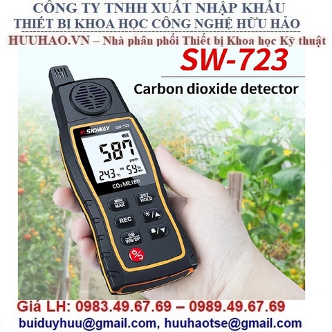 MÁY ĐO NỒNG ĐỘ KHÍ CO2 SNDWAY SW-723