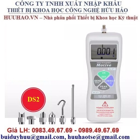 MÁY ĐO LỰC KÉO, LỰC NÉN, LỰC CĂNG MOTIVE DS2-1000N