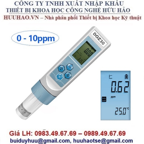 Máy đo nồng độ ozone hòa tan trong nước DOZ-30