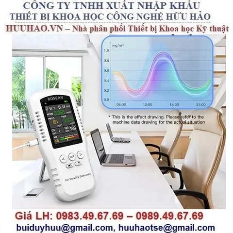 MÁY ĐO CHẤT LƯỢNG KHÔNG KHÍ BOSEAN T-Z01pro
