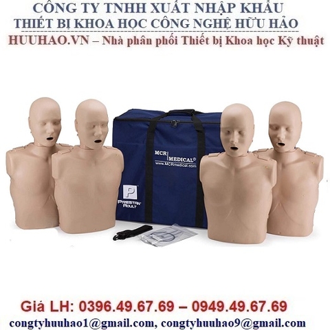 BỘ 4 MÔ HÌNH HỒI SỨC CẤP CỨU CPR PP-AM-400M-MS