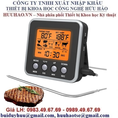 Nhiệt kế theo dõi nhiệt độ thực phẩm DT1004A