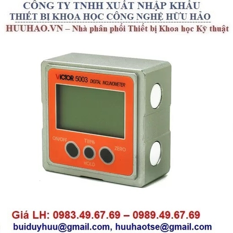 THƯỚC ĐO GÓC NGHIÊNG ĐIỆN TỬ VICROR 5003