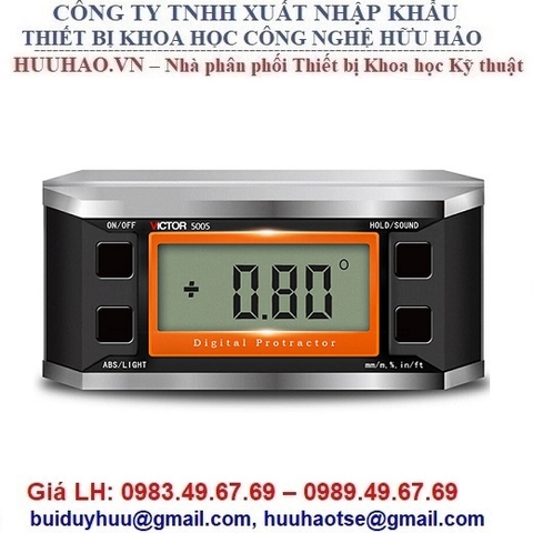 THƯỚC ĐO GÓC NGHIÊNG ĐIỆN TỬ VICROR 5005