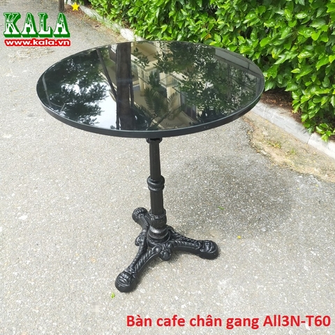 Bàn cafe chân gang ALL3N-T60 Bàn cafe chân gang ALL3N-T60