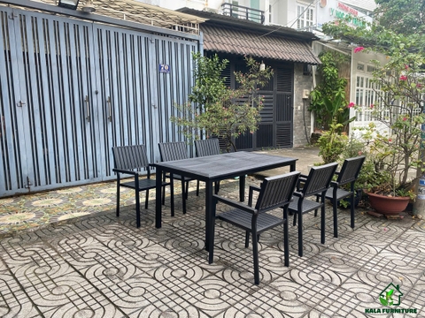 Bộ bàn ghế sân vườn CPS-NK11 Bộ bàn ghế sân vườn CPS-NK11