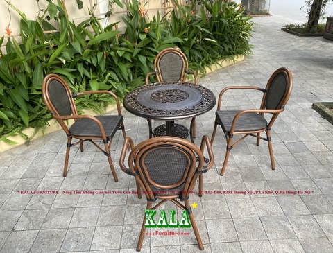 Bộ bàn ghế sân vườn NK54 Bộ bàn ghế sân vườn NK54